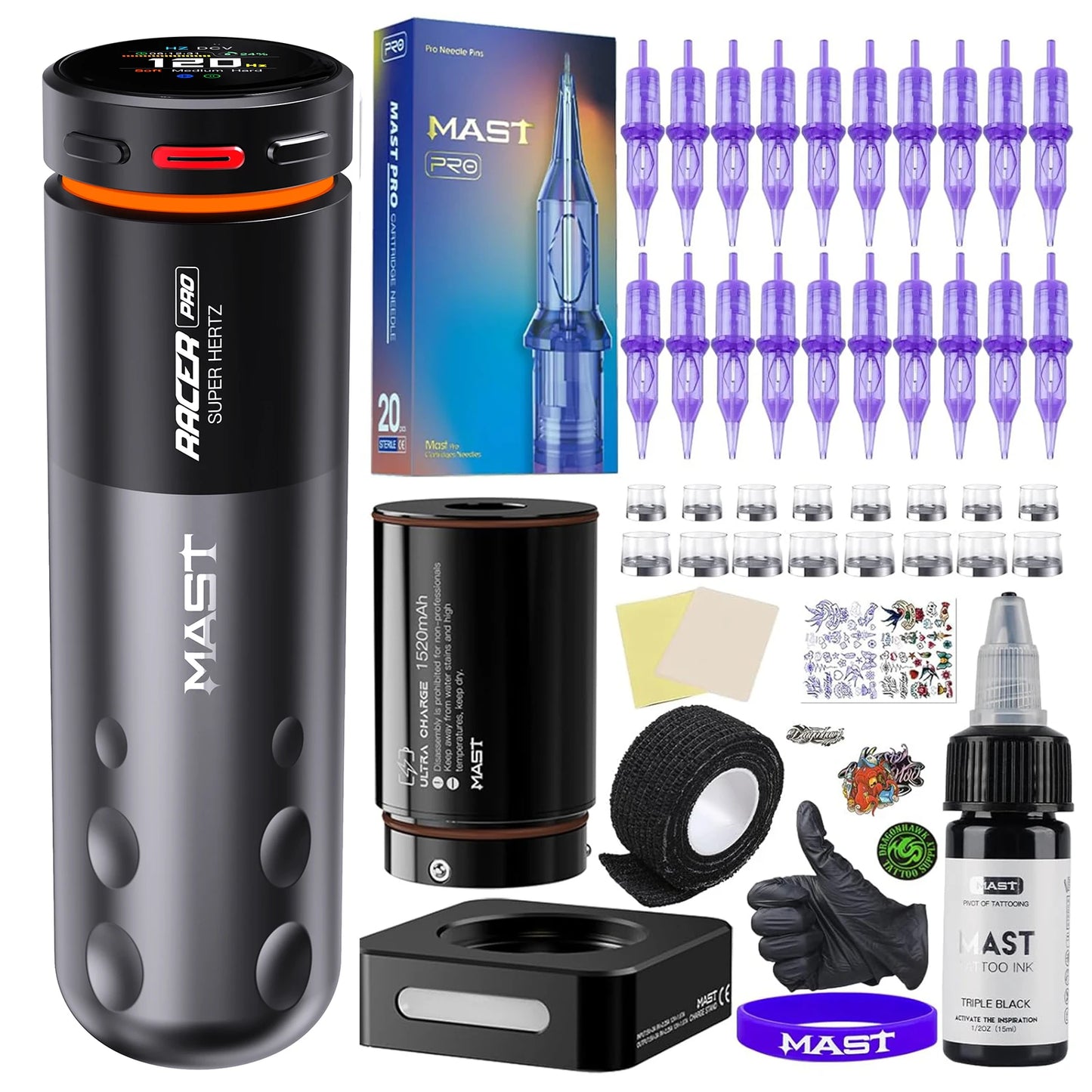Mast Racer Pro Wireless Kit – Stroke 4.2mm con Modos de Potencia Ajustables (S/M/H)