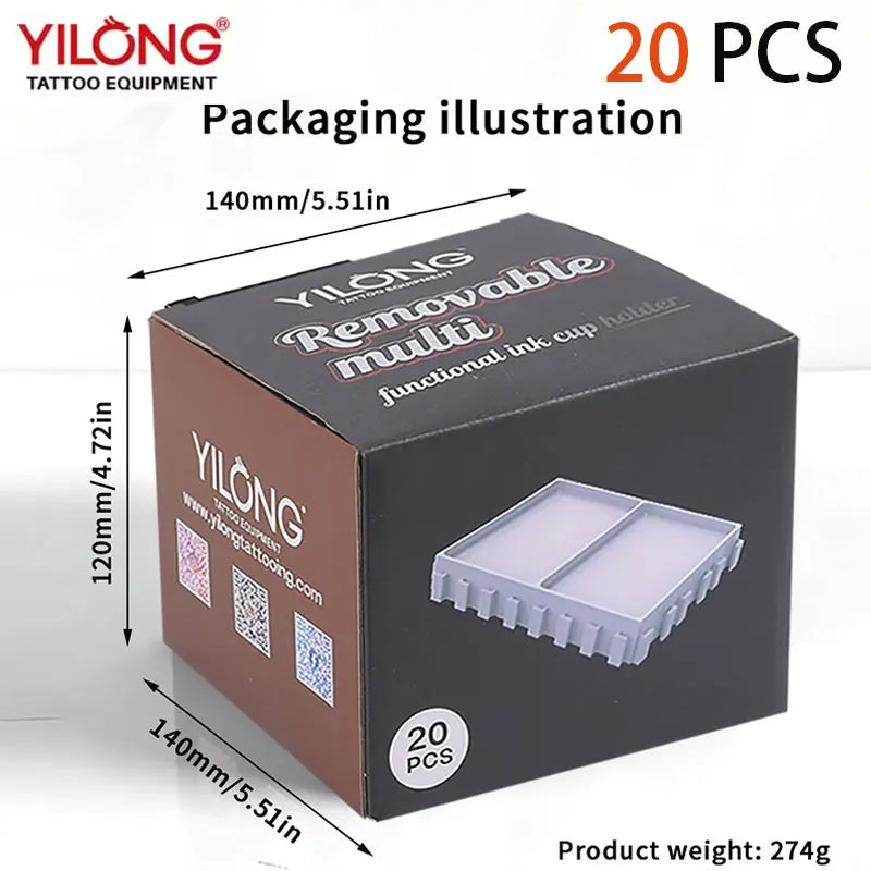 Organizador Modular YILONG – Soporte para Cartuchos, Tintas y Vasos (Rack de Escritorio)