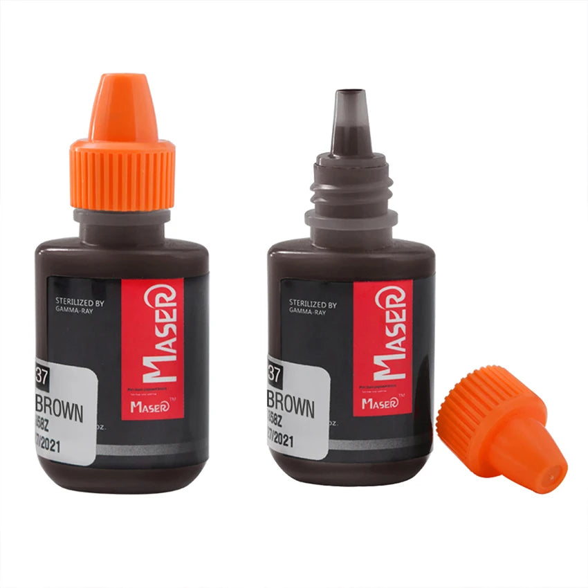 Pigmentos para Micropigmentacion y Microblading (10ml) – Tinta Premium para Cejas y Labios (10 Colores)