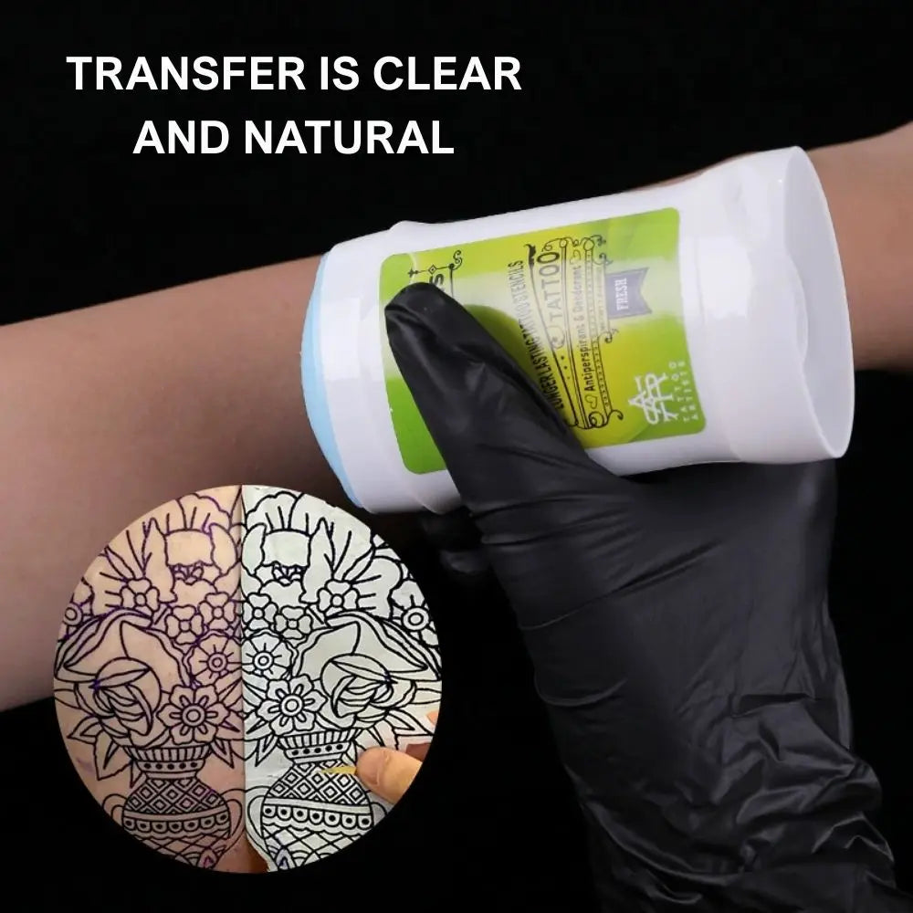 Gel Transfer para Stencil – Crema de Alta Fijación para Tatuajes y Microblading