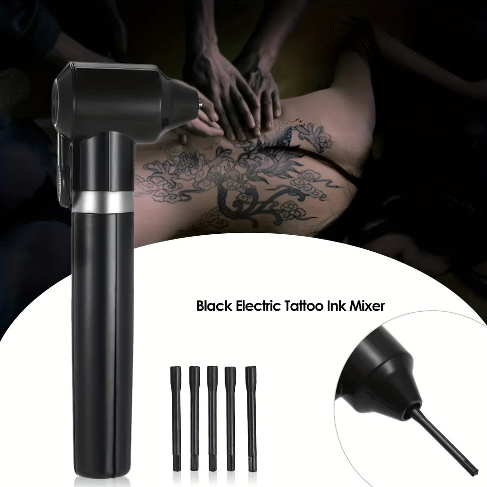 Kit Mezclador Eléctrico de Tintas + 100 Varillas – Set de Homogeneización de Pigmentos