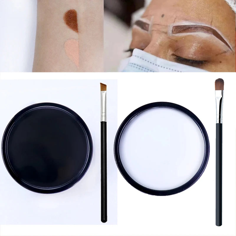 Brow Paste Blanca (30g) – Pasta de Marcación y Mapping para Cejas y Labios