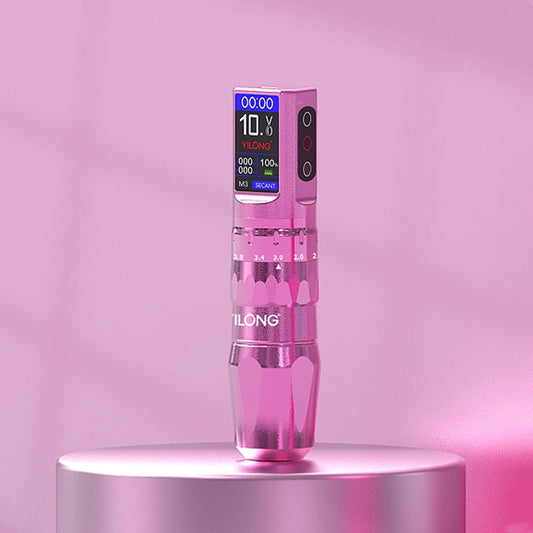 Máquina Pen Inalámbrica Pro – 6 Strokes Ajustables (2.2mm - 4.2mm) para Tattoo & PMU