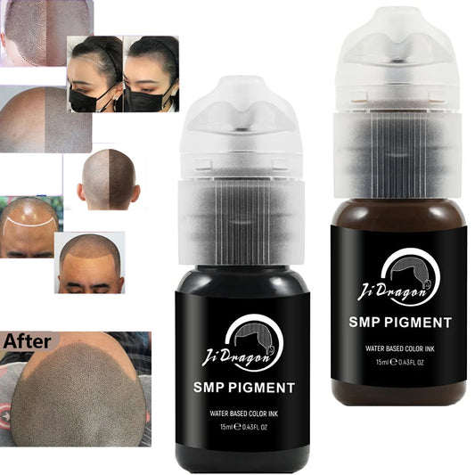Pigmento Profesional SMP (15ml) – Tinta Especial para Micropigmentación Capilar y Sombreado