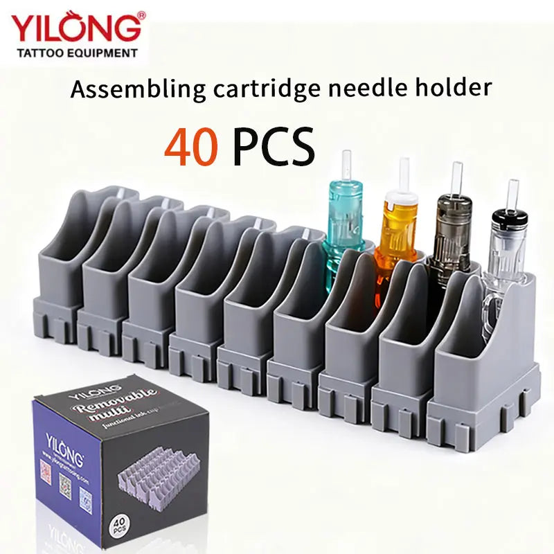 Organizador Modular YILONG – Soporte para Cartuchos, Tintas y Vasos (Rack de Escritorio)