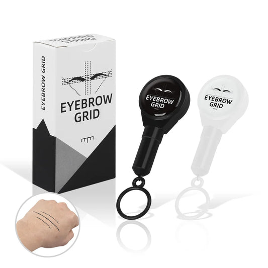 Microblading Eyebrow Marker Thread Tattoo Brows Ruler Auxiliary Line Drawing Positioning Mapping Line Box