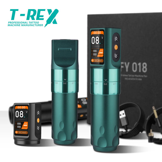 Máquina Pen T-Rex Smart Wireless – 6 Strokes Ajustables y Pantalla Inteligente OLED (2000mAh)