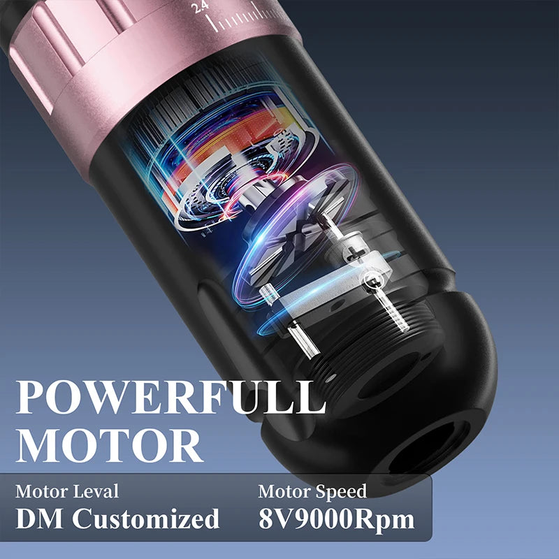 DM Venom Wireless Pen – Stroke Ajustable (2.4-4.2mm) y Mega Batería 2300mAh