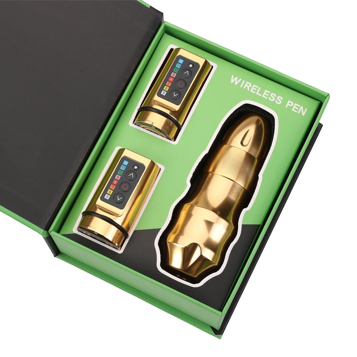 Máquina Pen EXO Wireless Kit – Stroke 4.0mm, Motor Japonés y 2 Baterías Intercambiables