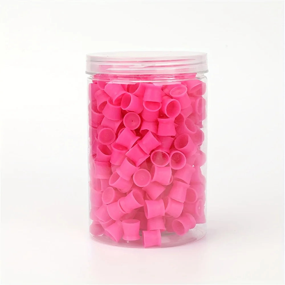 Copas de Silicona Soft (Pack 300u) – Tetinas Flexibles con Base para Tinta y PMU