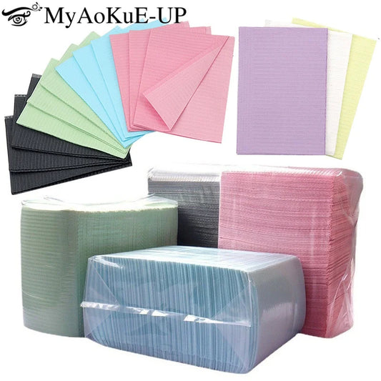 Campos Descartables Bilaminados (Pack 125u) – Mantel Impermeable para Tatuaje y Nail Art