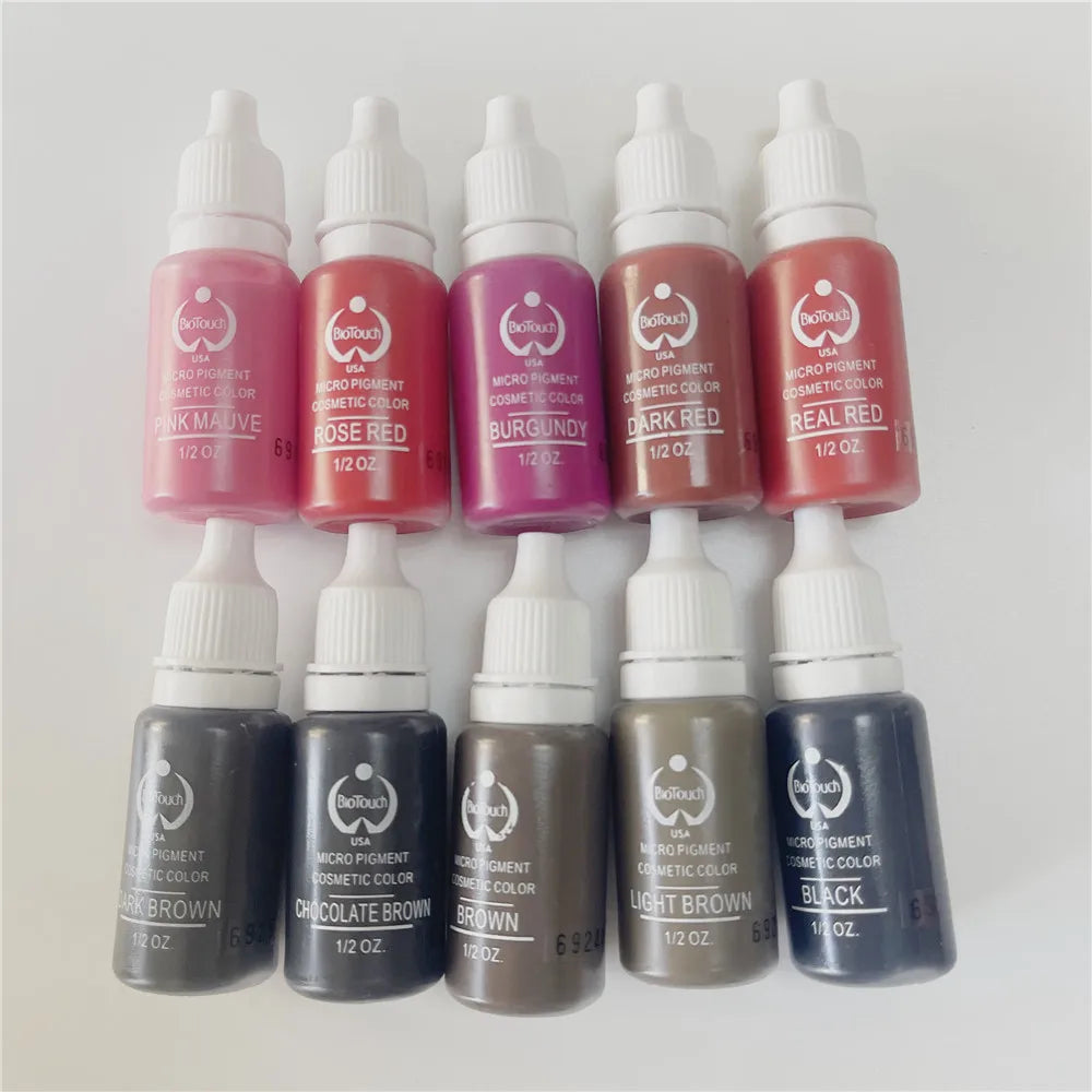 Pigmento BTCH Premium (Individual) – Tinta de Alta Retención para Cejas, Labios y Delineado