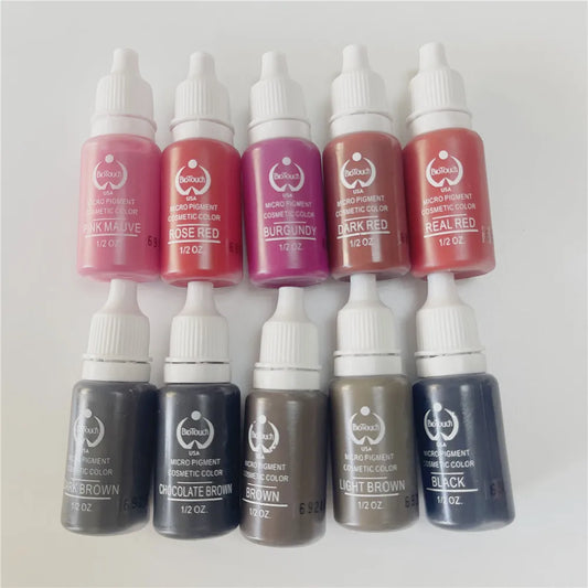Pigmento BTCH Premium (Individual) – Tinta de Alta Retención para Cejas, Labios y Delineado