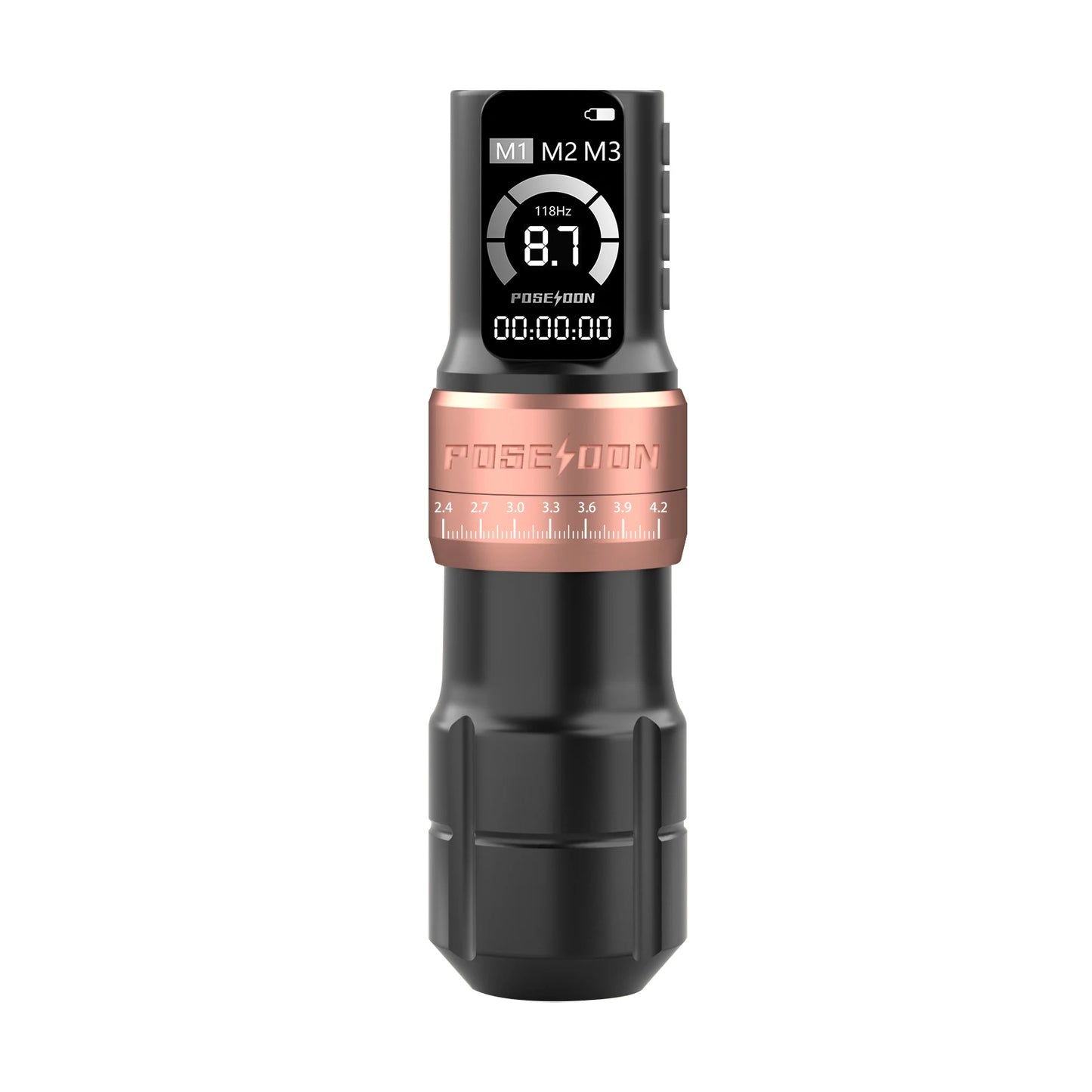 Máquina Pen POSEIDON Wireless – Stroke Ajustable y Motor Custom de Alta Potencia