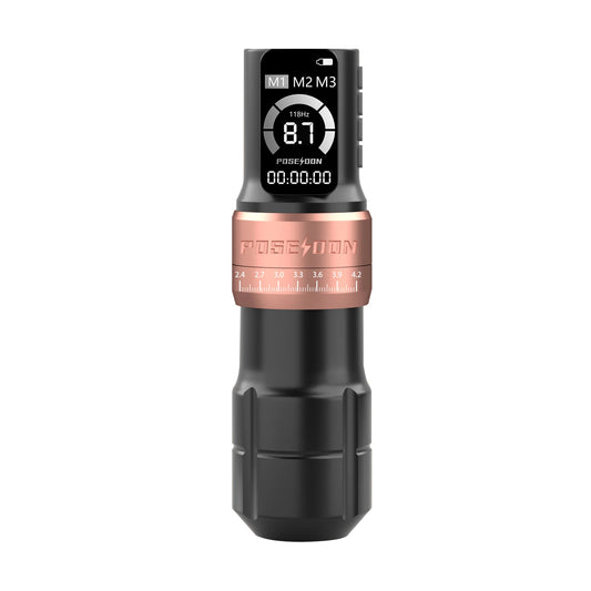 Máquina Pen POSEIDON Wireless – Stroke Ajustable y Motor Custom de Alta Potencia