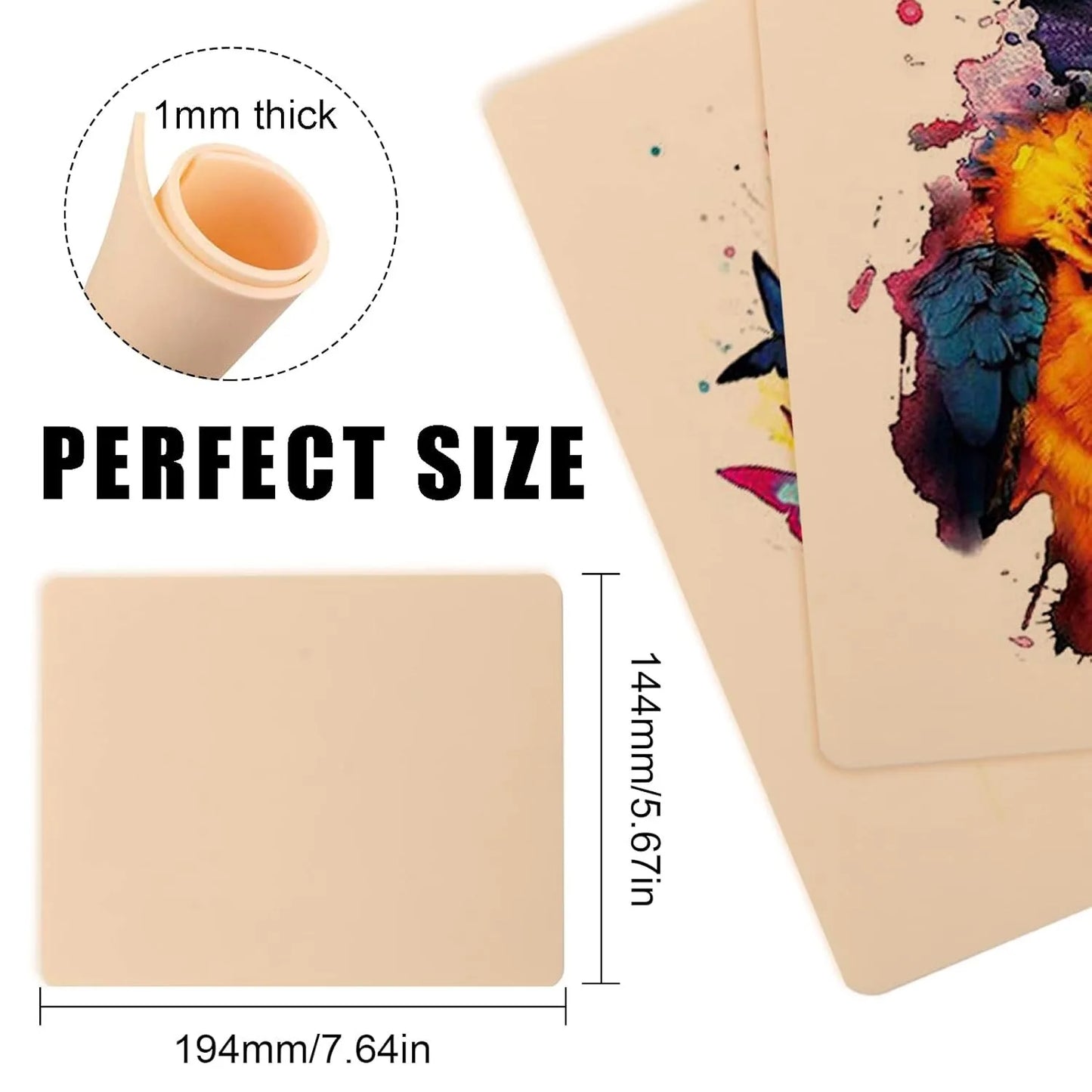Piel Sintética Premium para Práctica – Lisa y Doble Cara (Pack 1u a 100u)