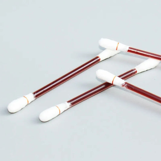 Disposable Daily-Use Breakable Iodophor & Alcohol Cotton Swabs – Outdoor First Aid and Nursing Supplies