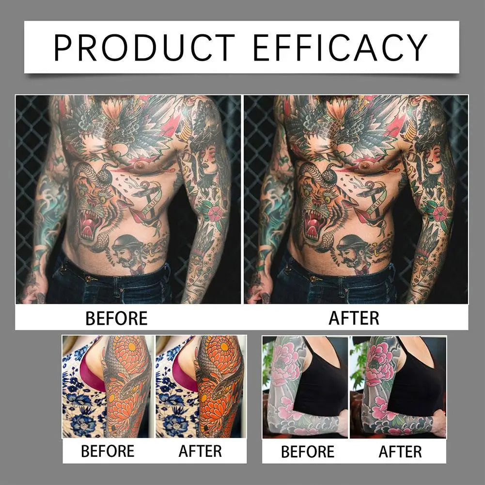 Creme para tatuagem de máxima potência, para uso antes da maquiagem permanente. Limpa suavemente e hidrata. Para uso externo. Cuidados com tatuagens no corpo.