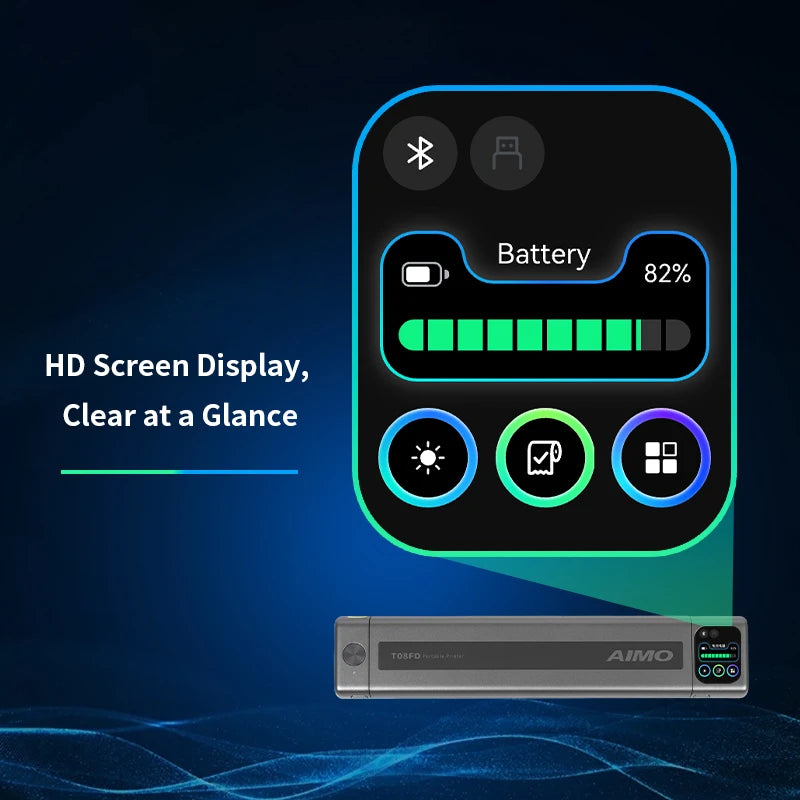 Impresora Térmica para Tatuajes AIMO Wireless – Portátil, Bluetooth y PC