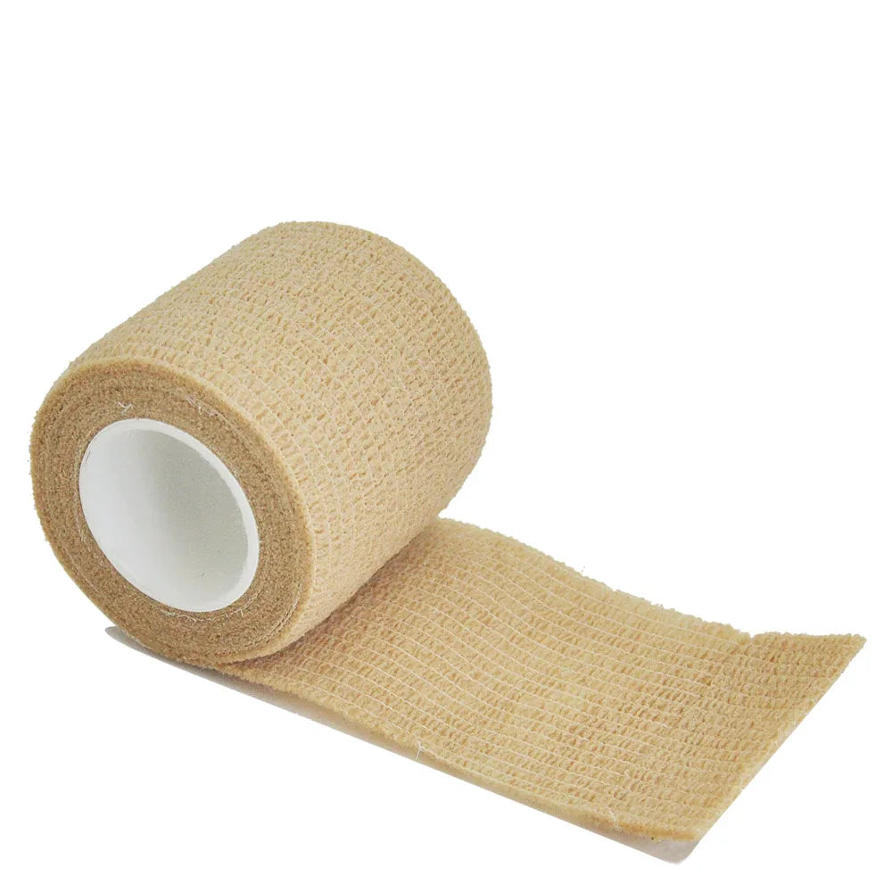 Venda Cohesiva Elástica Estampada 5cm – Cubre Grip para Tattoo, Deportes y Uso Veterinario