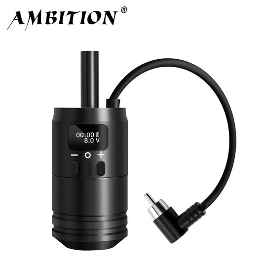 Grip Inalámbrico Ambition Power – Batería 1600mAh y Conexión RCA (34mm)