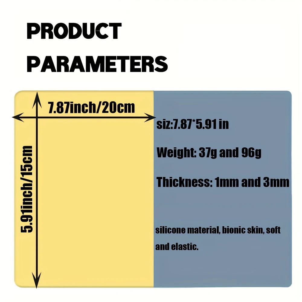 Piel Sintética Profesional 3mm – Silicona de Alta Densidad para Práctica de Tattoo y PMU