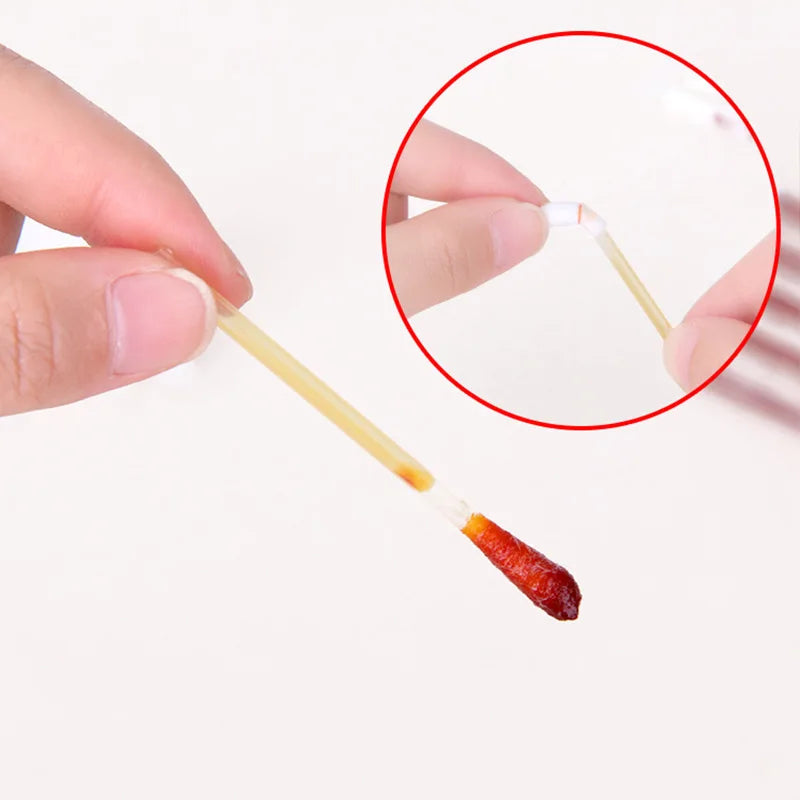 Disposable Daily-Use Breakable Iodophor & Alcohol Cotton Swabs – Outdoor First Aid and Nursing Supplies