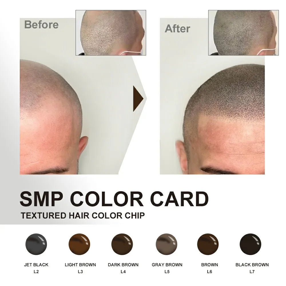 Pigmento Profesional SMP (15ml) – Tinta Especial para Micropigmentación Capilar y Sombreado