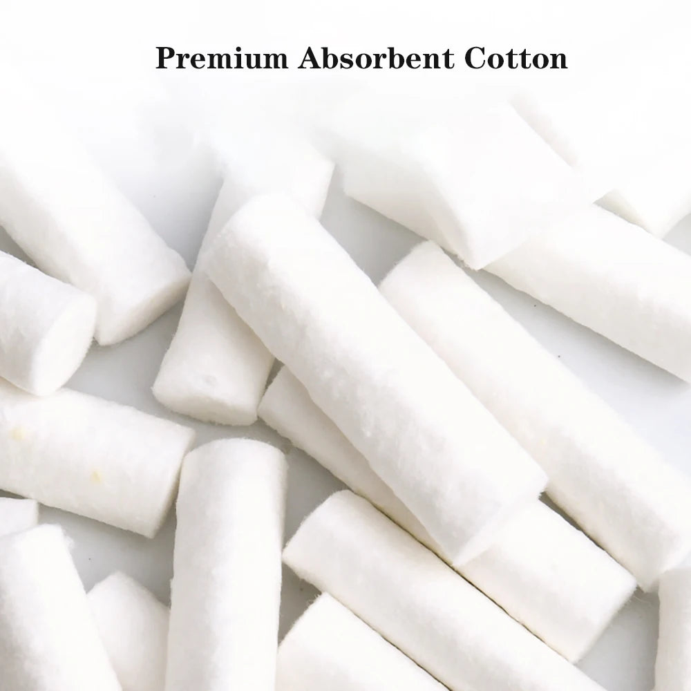 50PCS/ROLL Disposable Lip Tattoo Skin Stretching Swabs Cotton Stick Semi-Permanent Makeup Lip Tattoo Coloring Accessories