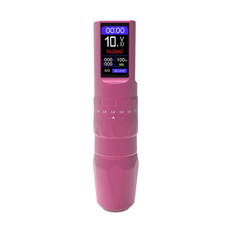 Máquina Pen YILONG Wireless Pro – Motor Brushless y 6 Strokes Ajustables (2.2mm a 4.2mm)