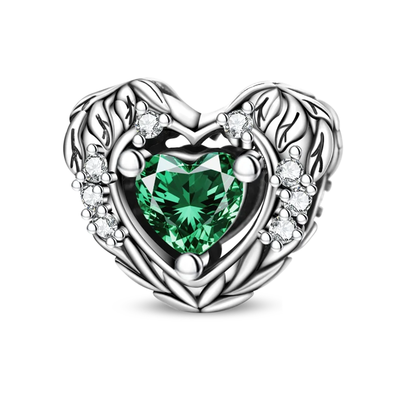 925 Sterling Silver Green Series Flower Tree Apple Pendant DIY Fine Beads Fit Original Charms Bracelet Women Jewelry Diy