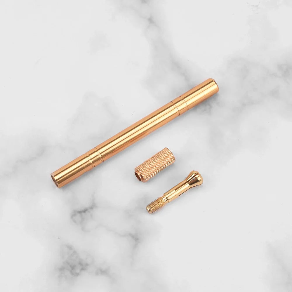 Set Professional Microblading: Pluma Tebori Gold + 5 Agujas Flex (12 Pins)