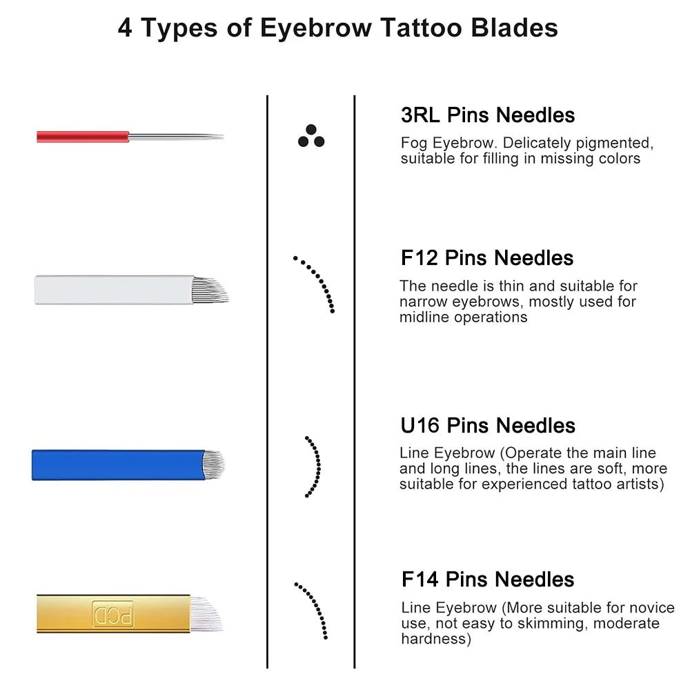 Máquina de maquillaje permanente inalámbrica para cejas, microblading, delineado de ojos, microshading de labios, kit profesional de máquina de tatuaje rotativa.