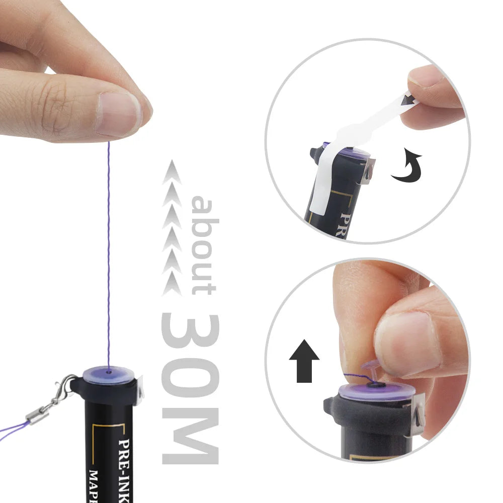 Mapping String 30m – Hilo Entintado para Diseño y Marcación de Cejas (PMU)