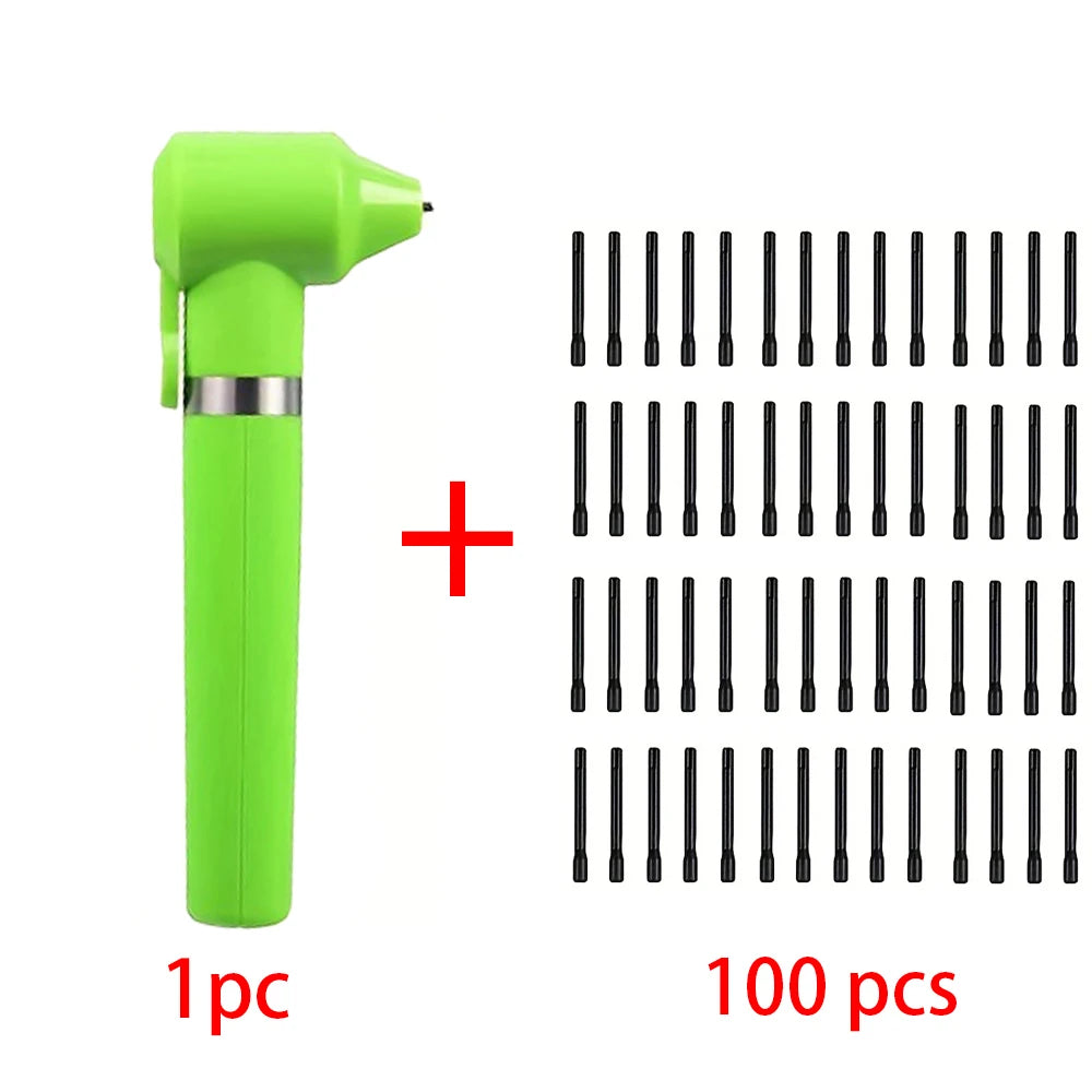 Kit Mezclador Eléctrico de Tintas + 100 Varillas – Set de Homogeneización de Pigmentos