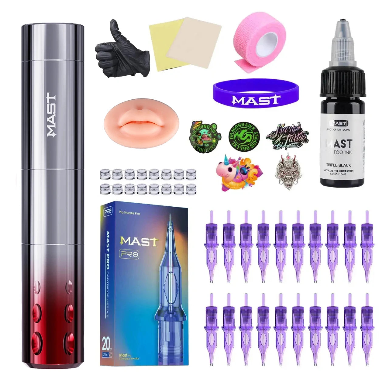 Máquina Inalámbrica Mast Dawn 2 – Pen Profesional para PMU y Fine Line (Stroke 3.0mm)
