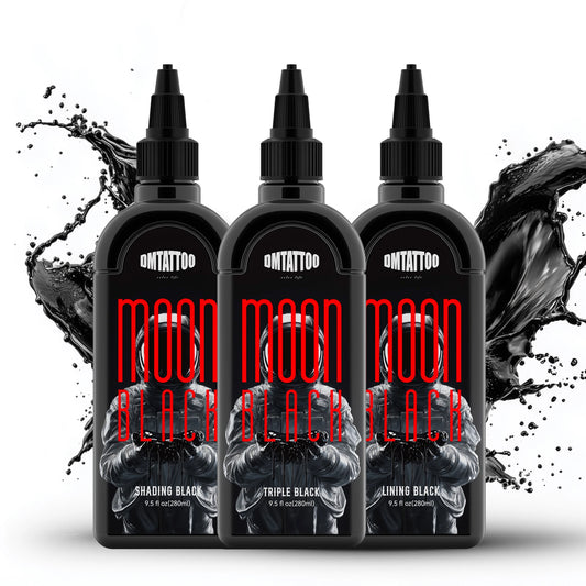 Tinta Mon Black Premium – 3 en 1: Línea, Sombra y Relleno (9.5oz / 280ml)