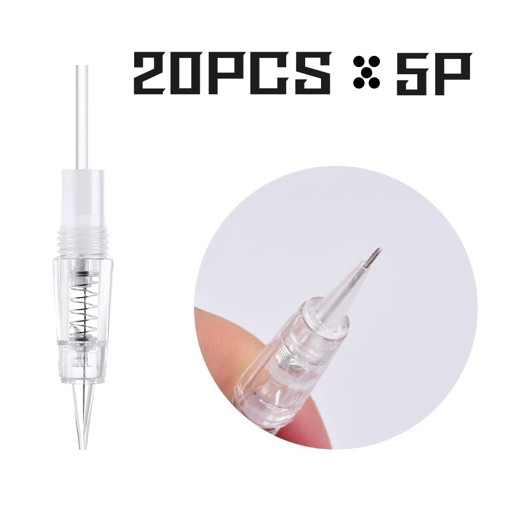 Máquina de maquillaje permanente inalámbrica para cejas, microblading, delineado de ojos, microshading de labios, kit profesional de máquina de tatuaje rotativa.