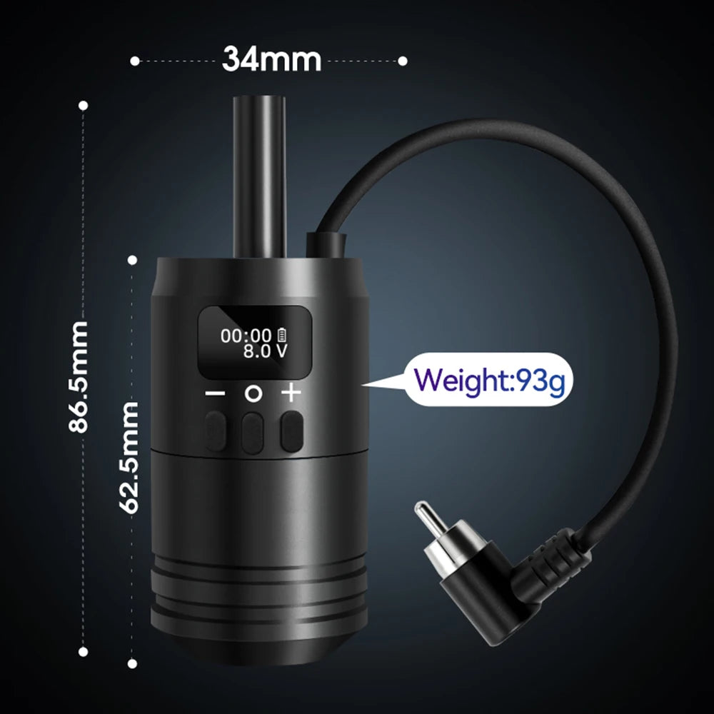 Grip Inalámbrico Ambition Power – Batería 1600mAh y Conexión RCA (34mm)