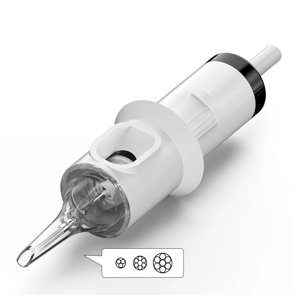 Cartuchos CNC Revolution – Agujas de Élite para Tatuaje y PMU (Caja x 20u)