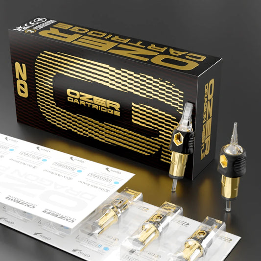Cartuchos OZER Originales – Agujas de Precisión Premium (Caja x 20 unidades)