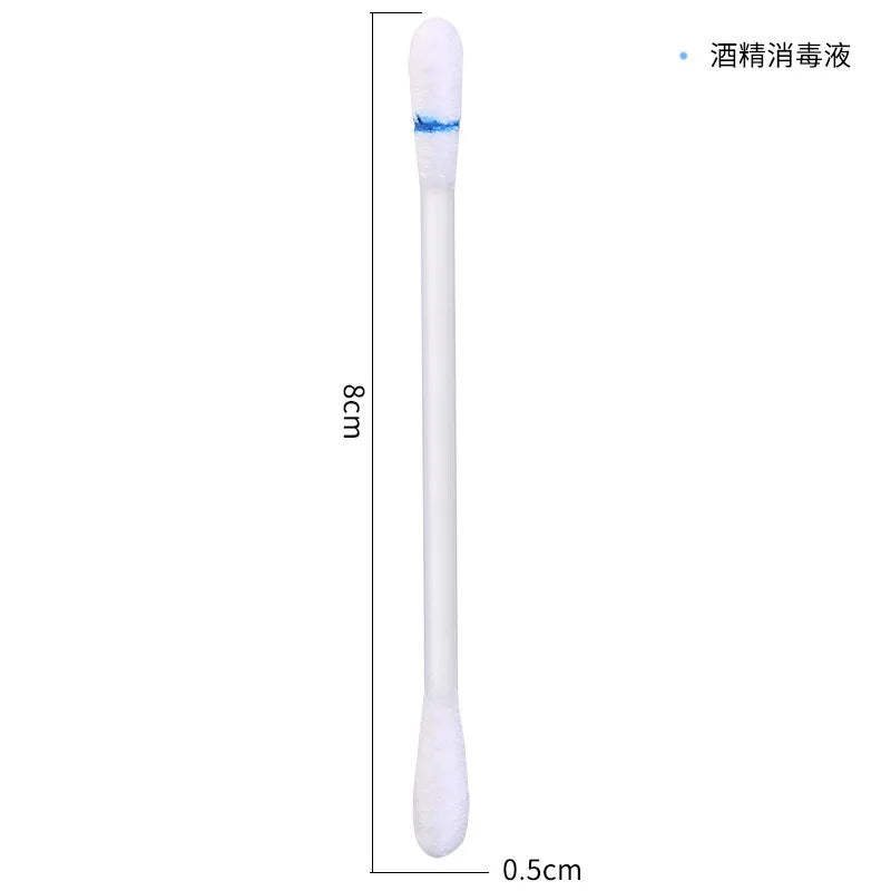 Disposable Daily-Use Breakable Iodophor & Alcohol Cotton Swabs – Outdoor First Aid and Nursing Supplies