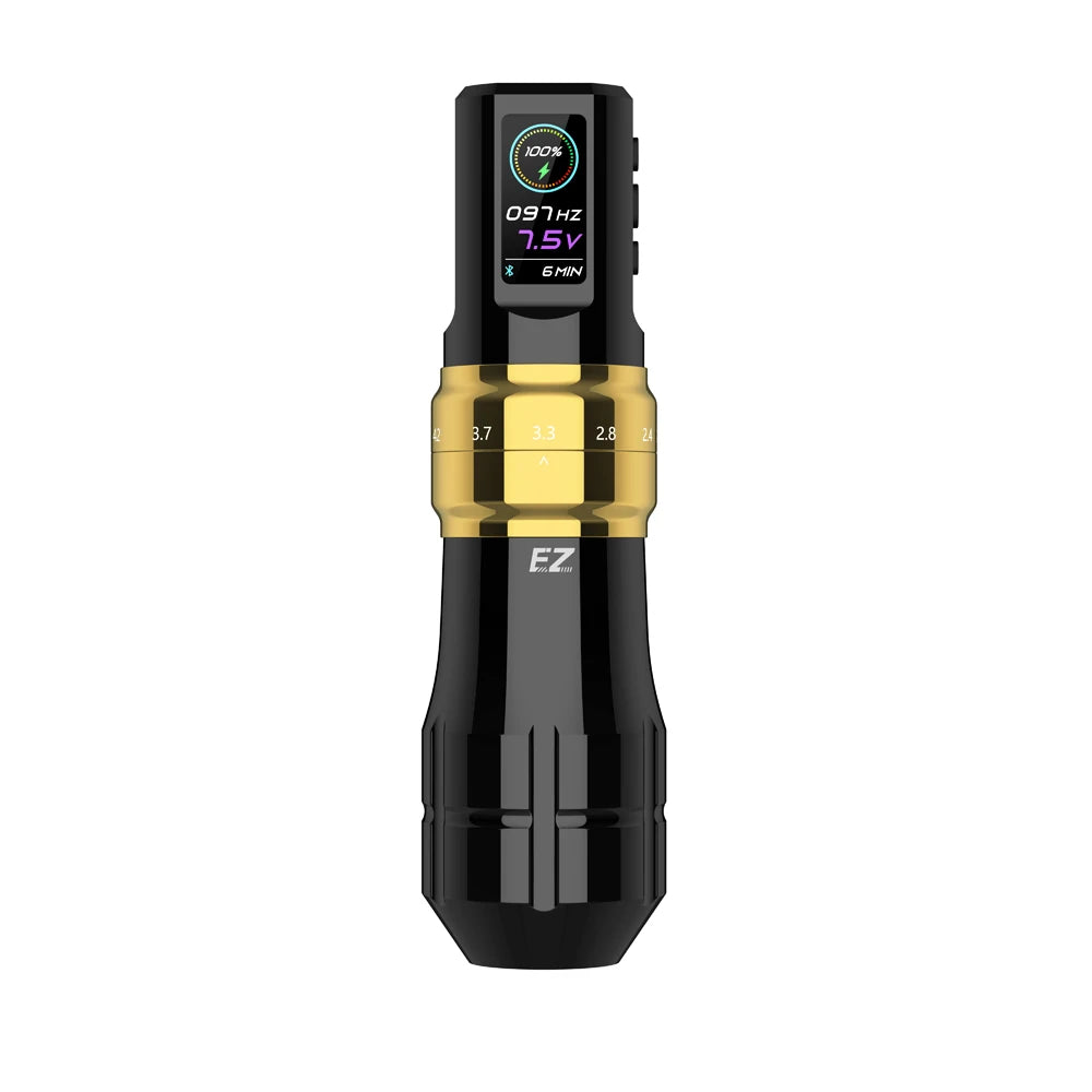 EZ P3 Pro Wireless Pen – Stroke Ajustable de 6 Niveles para Tattoo, PMU y SMP