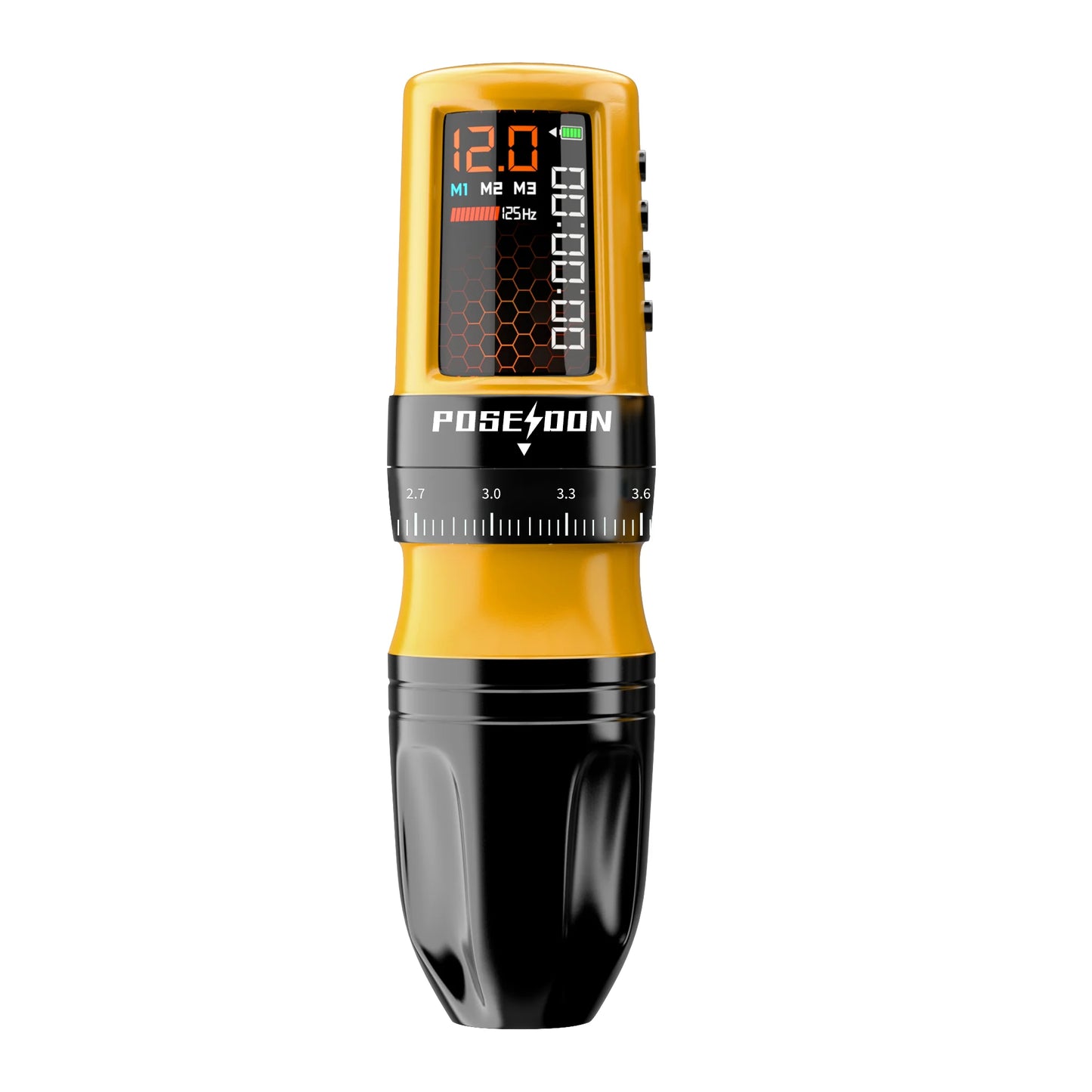 Kit Tattoo POSEIDON "Yellow Bee" – Set Inalámbrico Edición Especial para Tattoo & PMU