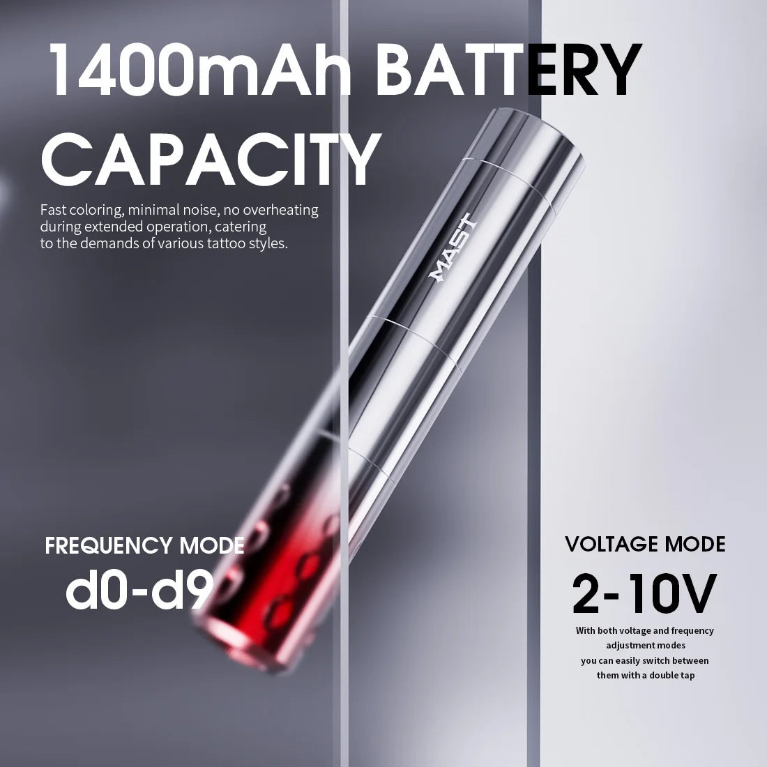 Máquina Inalámbrica Mast Dawn 2 – Pen Profesional para PMU y Fine Line (Stroke 3.0mm)