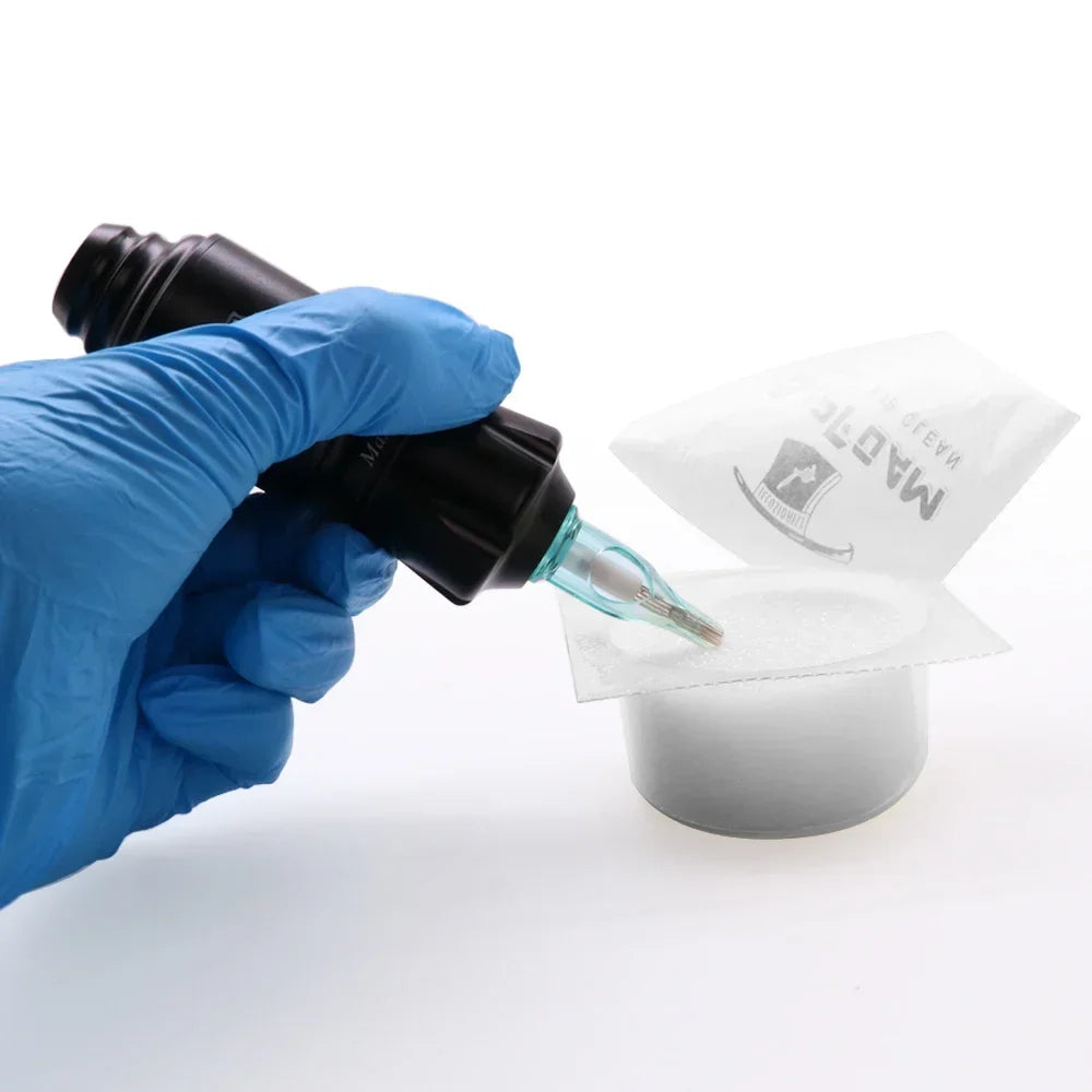 Copas de Limpieza Dip Foam (Pack 24u) – Esponja para Limpiar Agujas y Cartuchos