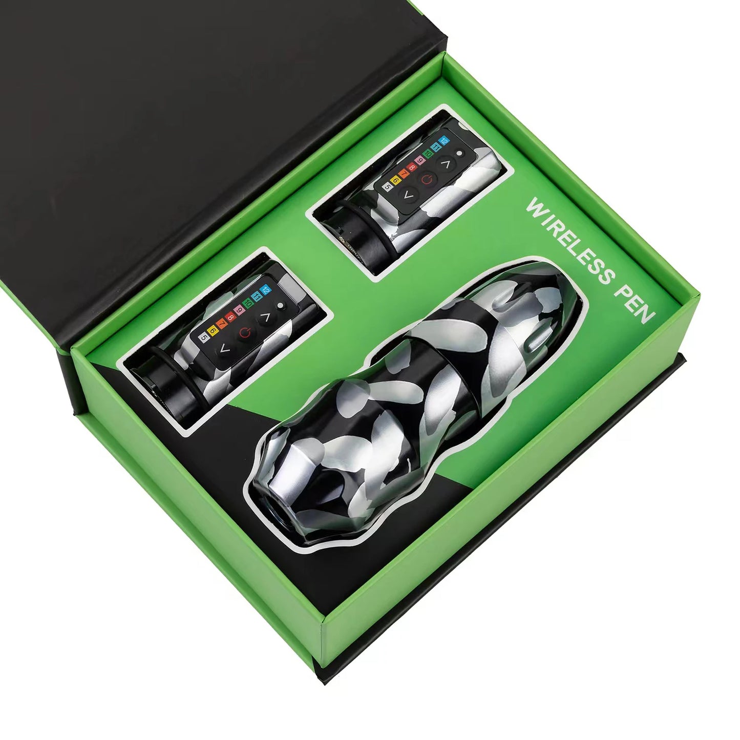 Máquina Pen EXO Wireless Kit – Stroke 4.0mm, Motor Japonés y 2 Baterías Intercambiables