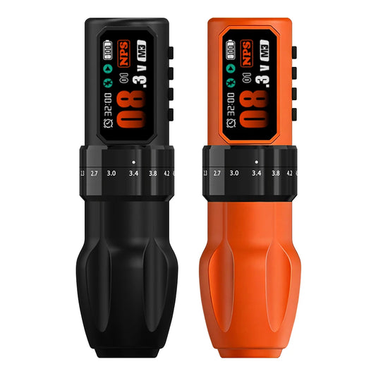 Máquina Pen Inalámbrica Pro – Stroke Ajustable, Motor Brushless y Batería de 2200mAh