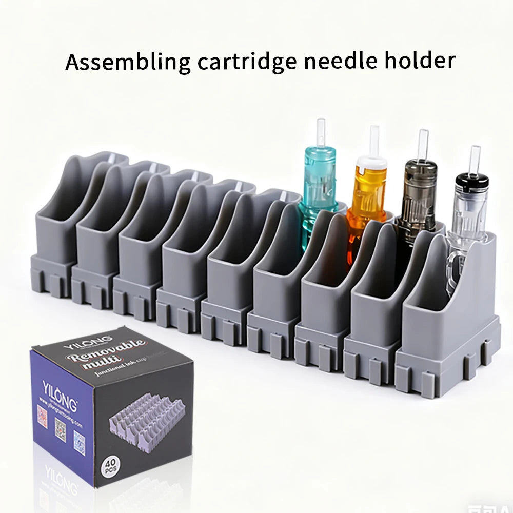 Organizador Modular YILONG – Soporte para Cartuchos, Tintas y Vasos (Rack de Escritorio)