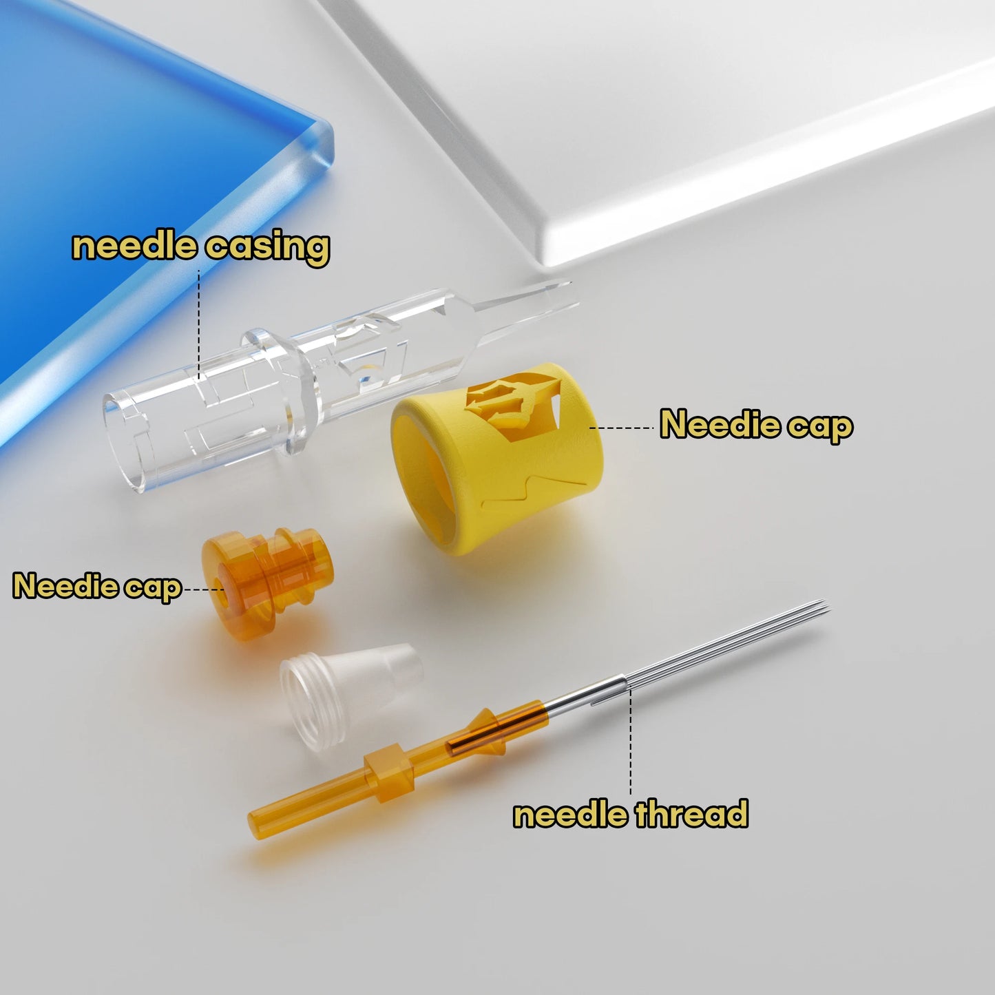 POSEIDON PRO 20pcs/lot V4 Tattoo Cartridge Needle Disposable Sterilized Safety Tattoo Cartridges Needle